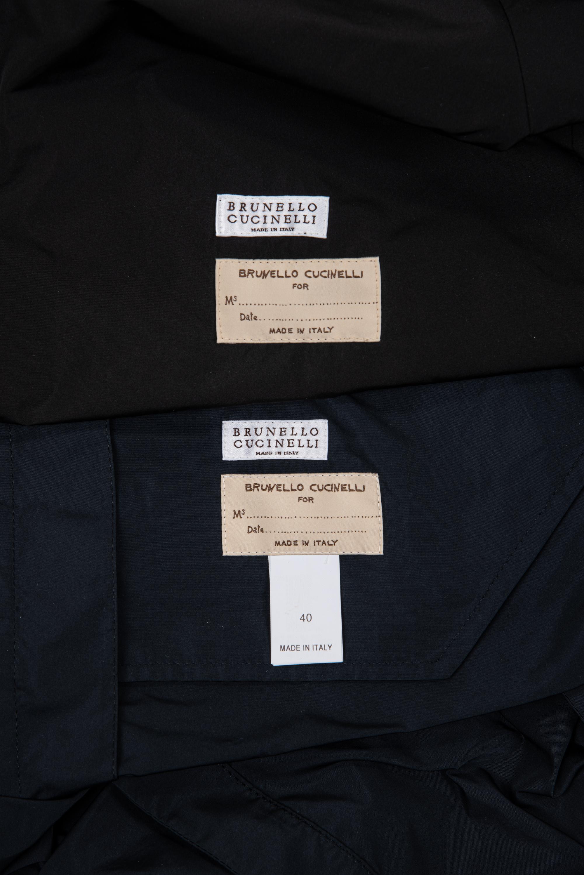 Two Brunello Cucinelli Summer/Rain Coats