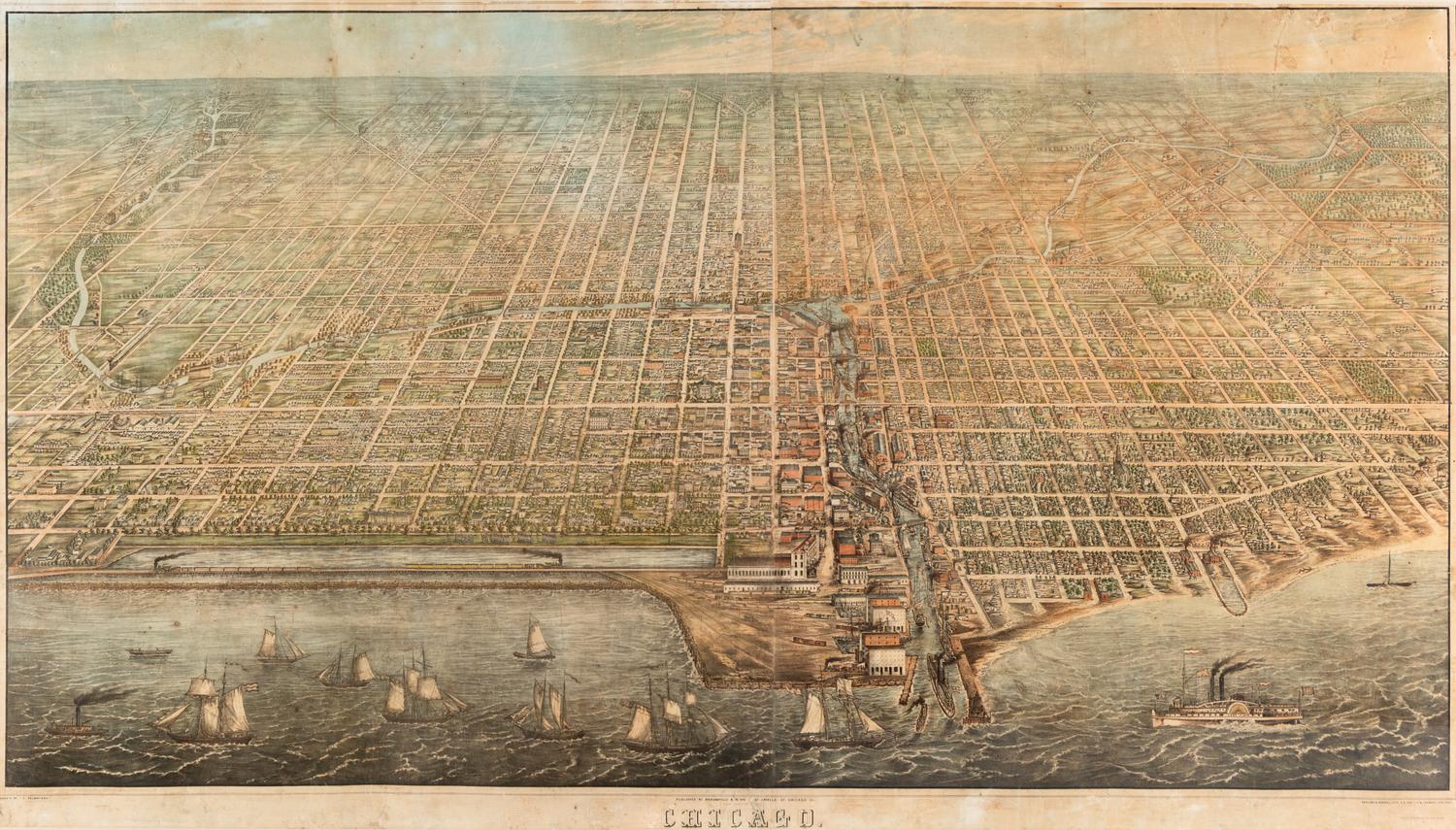 PALMATARY, J[ames] T. Chicago . Chicago: Braunhold & Sonne [now Charles Sonne], 1857.