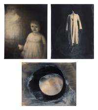 Girl with Companion from Series 7 (Folk Art), 0, and Robe (three works)