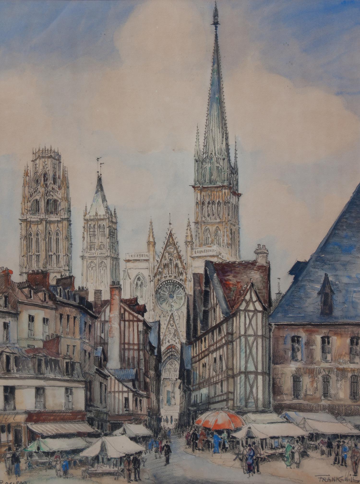 Frank Will, (French, 1900-1951), Rouen