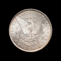 An 1882-CC Morgan $1 Coin