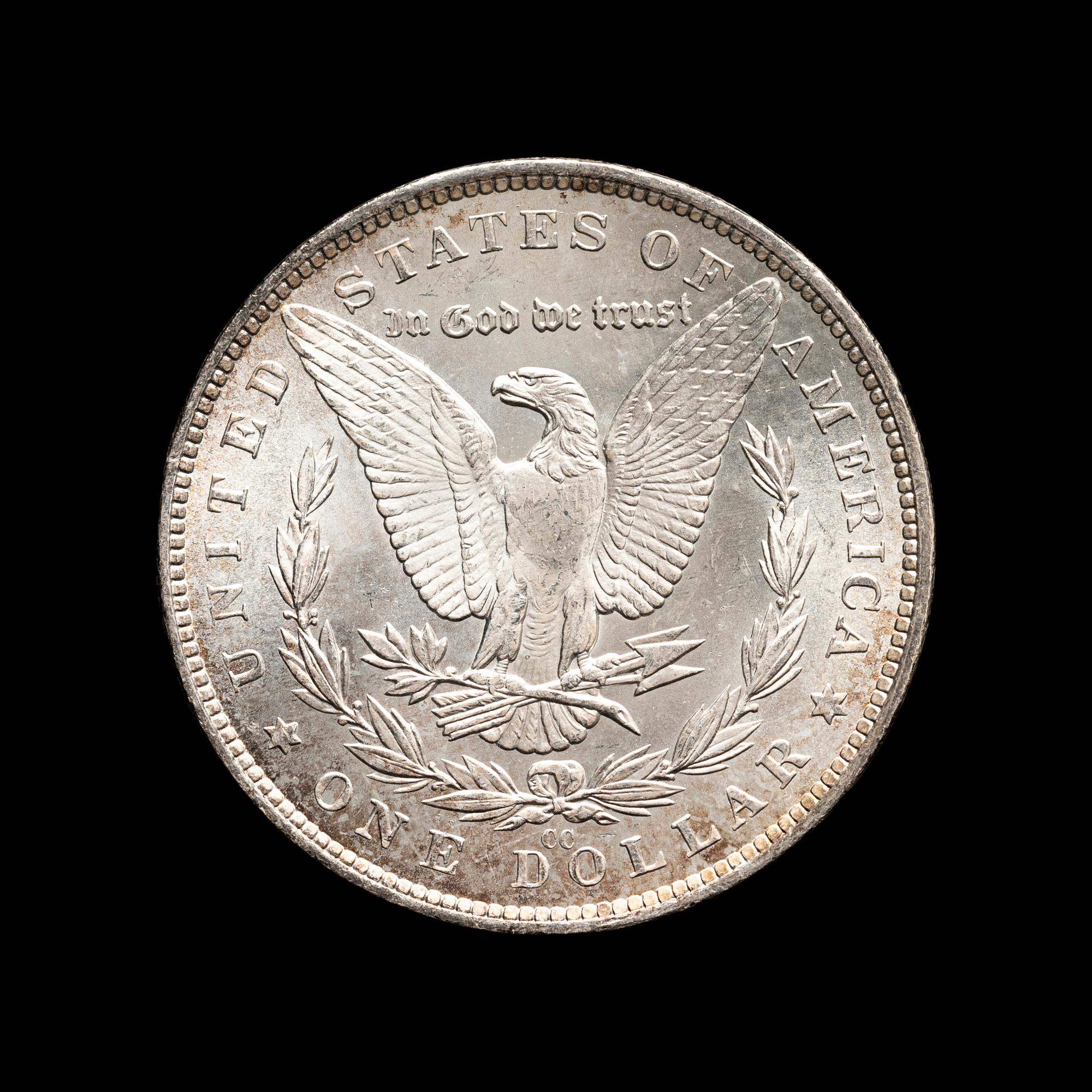 An 1882-CC Morgan $1 Coin