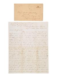 [CIVIL WAR]. CSA soldier's letter from VA: "...we...killed 5 Yankees and wounded several others..."