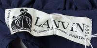 A Lanvin Navy and Red Dress Ensemble, Size 38.