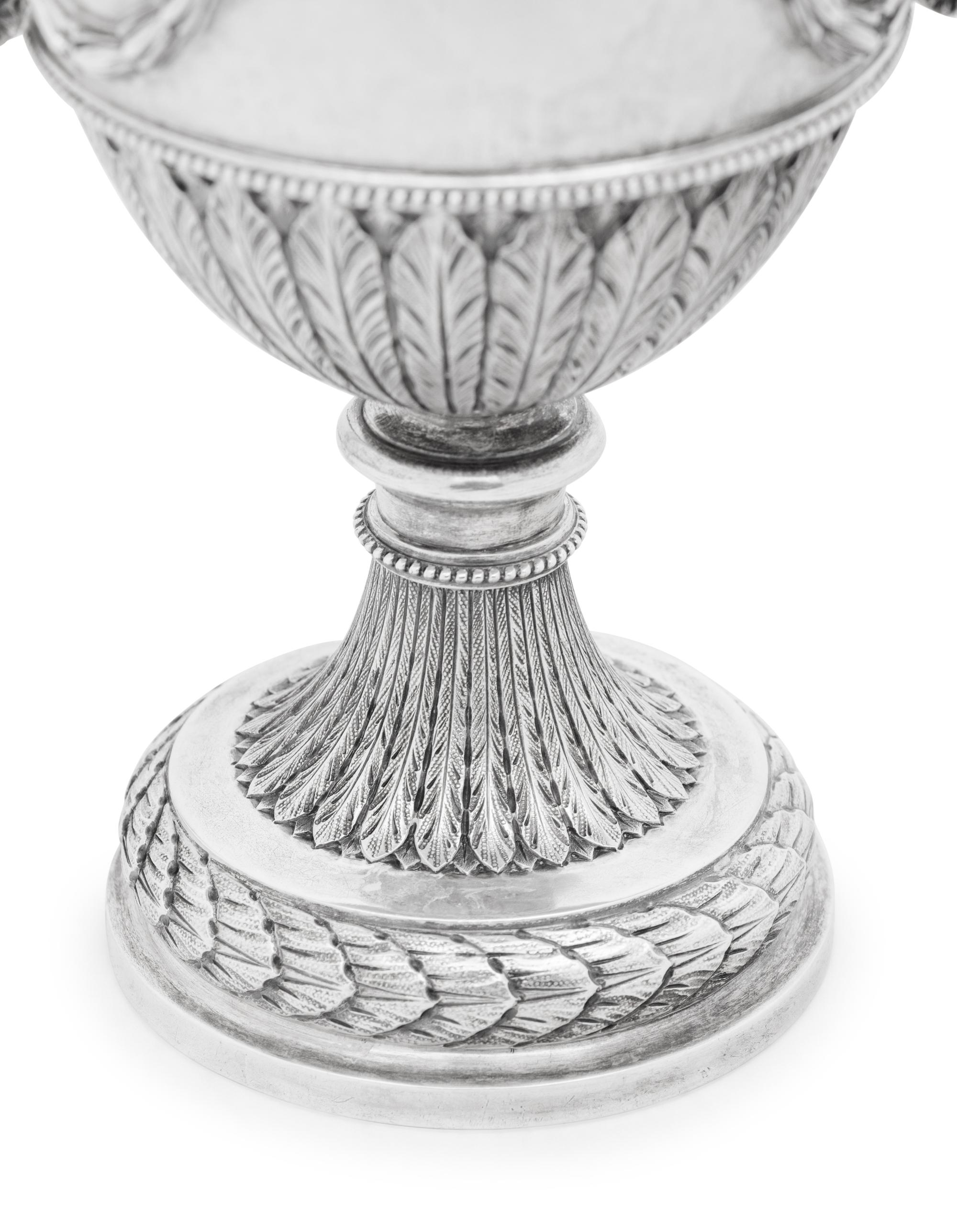 An English Silver Cup and Cover