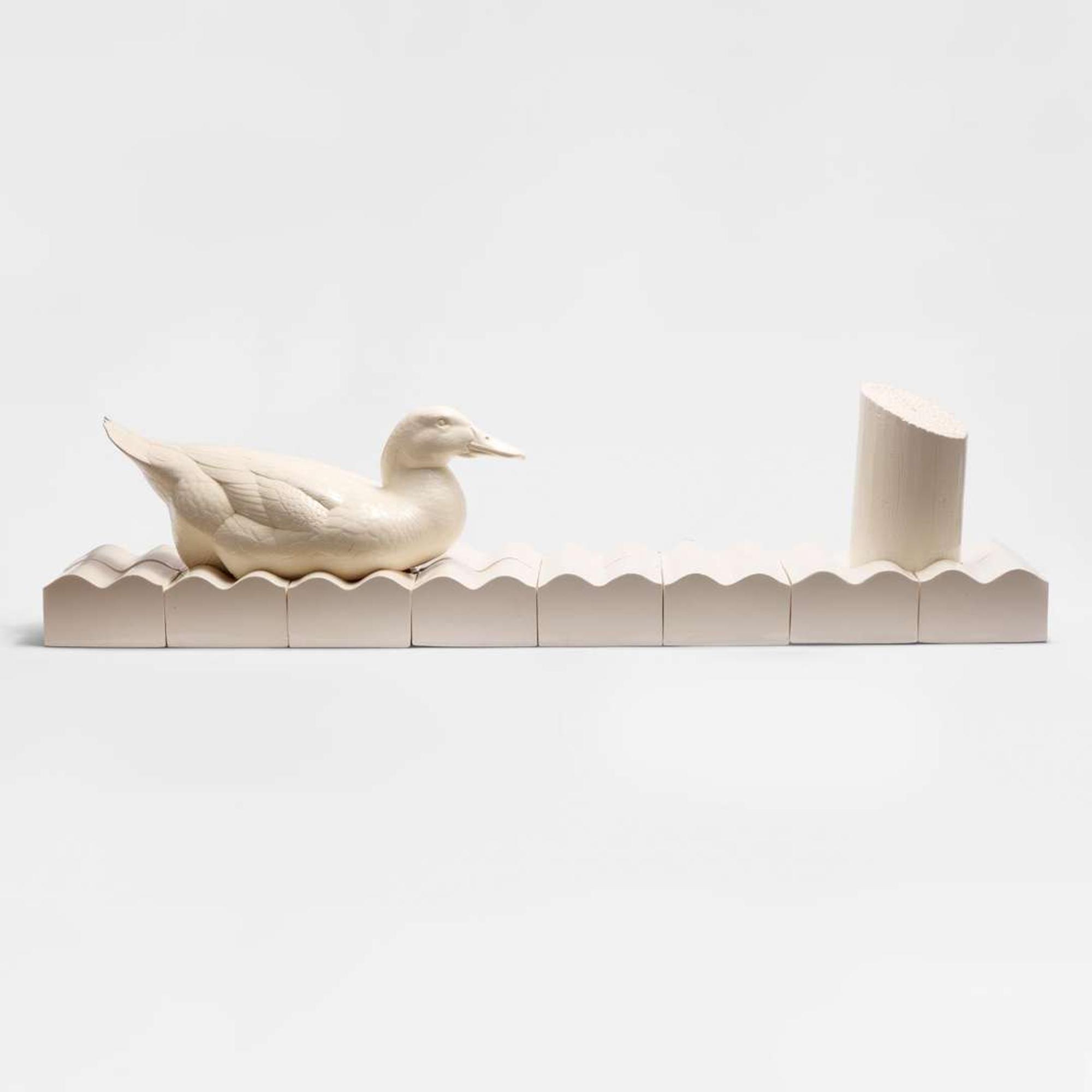 Jack Earl (American, b. 1934) Duck on Waves, USA, circa 1973