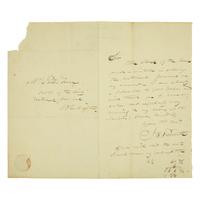 [American Revolution] Force, Peter, Autograph Letter, signed, etc.