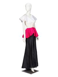 Oscar de la Renta, Evening Gown, 1980's Runway Sample