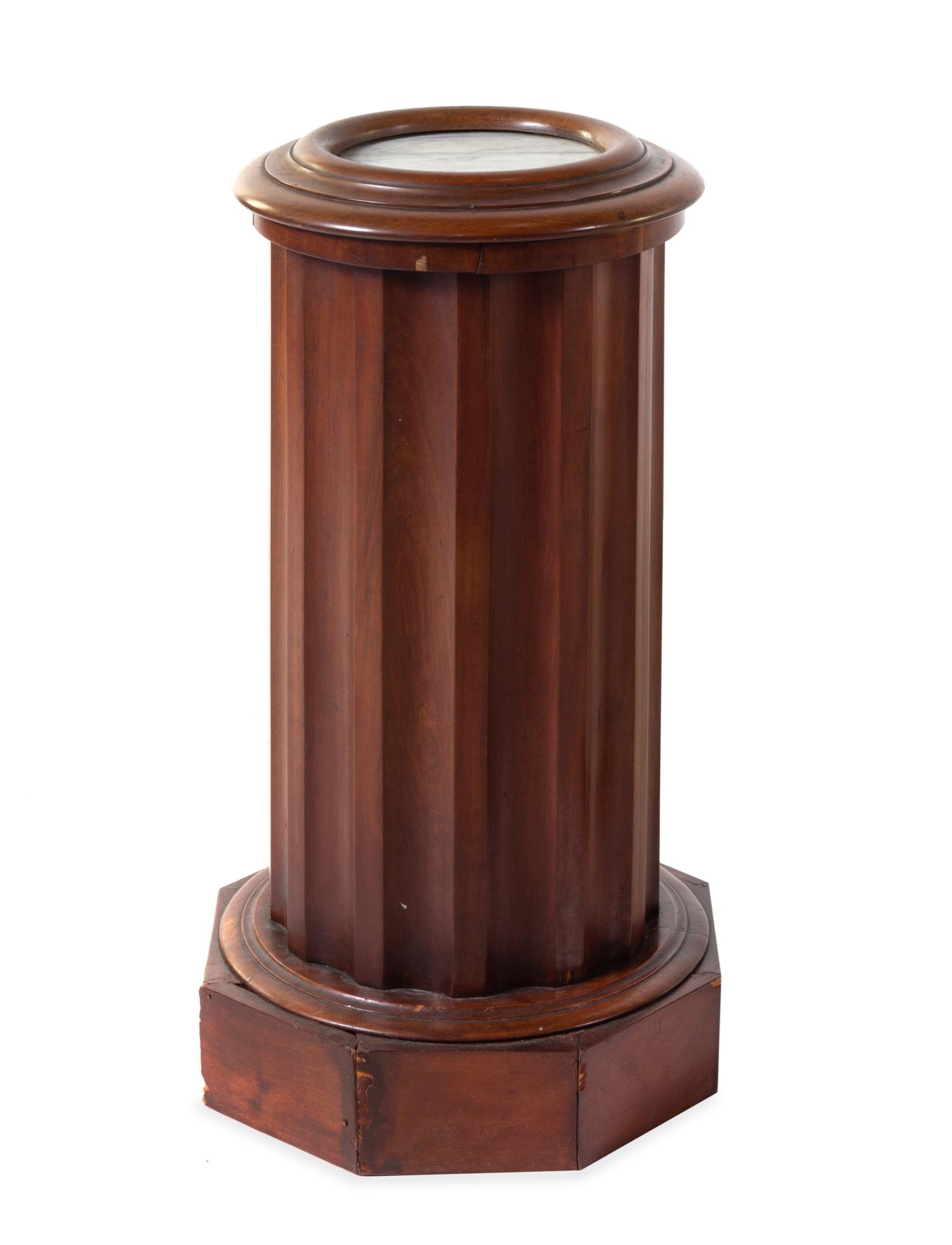 A Group of Four Carved Wood Furniture Items