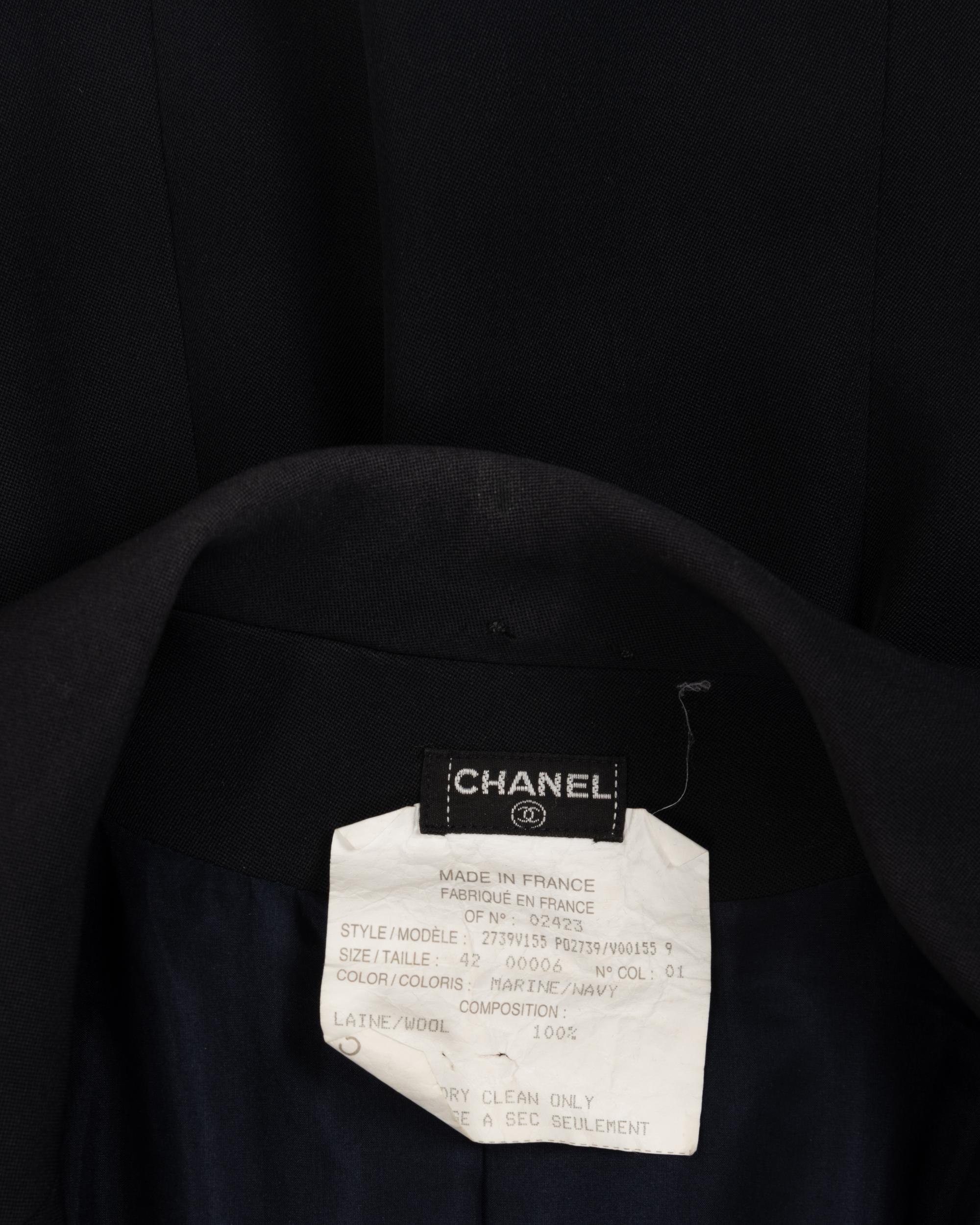 Two Chanel Double Breast Jackets, 1990s