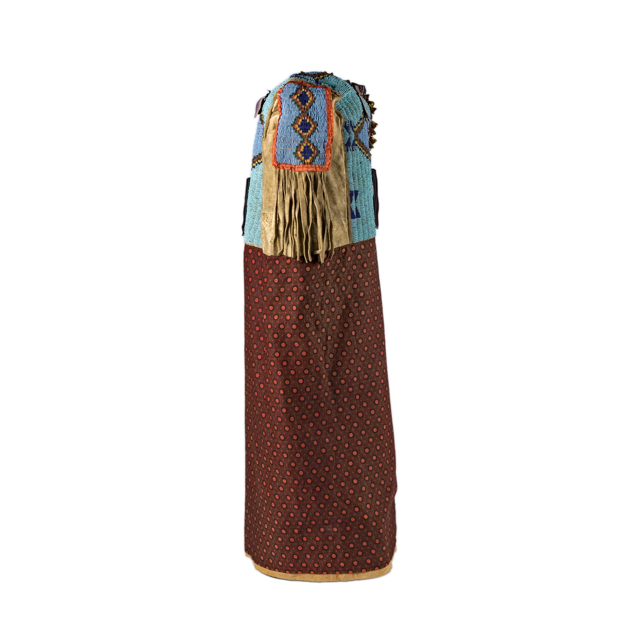 Cheyenne Beaded Hide Cradle