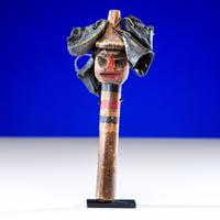 Northwest Coast Painted Rattle, From the Collection of Dick Jemison, Alabama