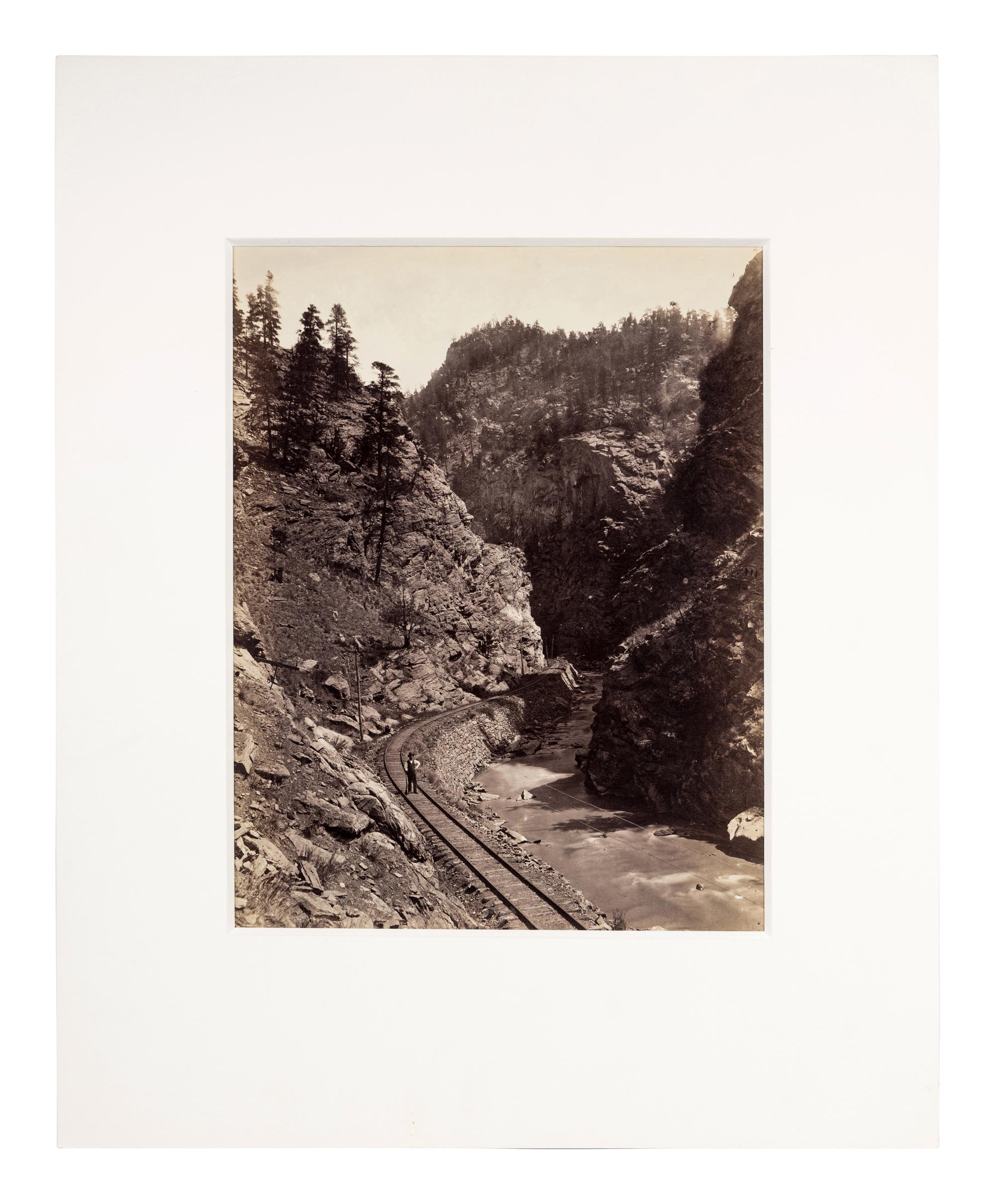 William Henry Jackson (1843-1942) Rocky Point, Clear Creek Cañon, Colorado, 1885