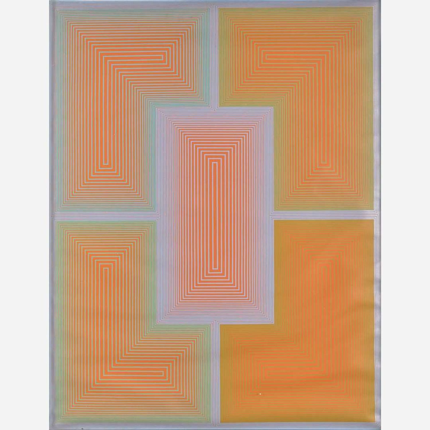 Richard Anuszkiewicz (American, 1930-2020) Two Prints from Inward Eye Suite