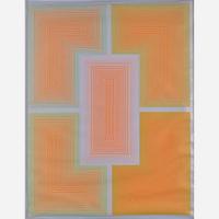 Richard Anuszkiewicz (American, 1930-2020) Two Prints from Inward Eye Suite