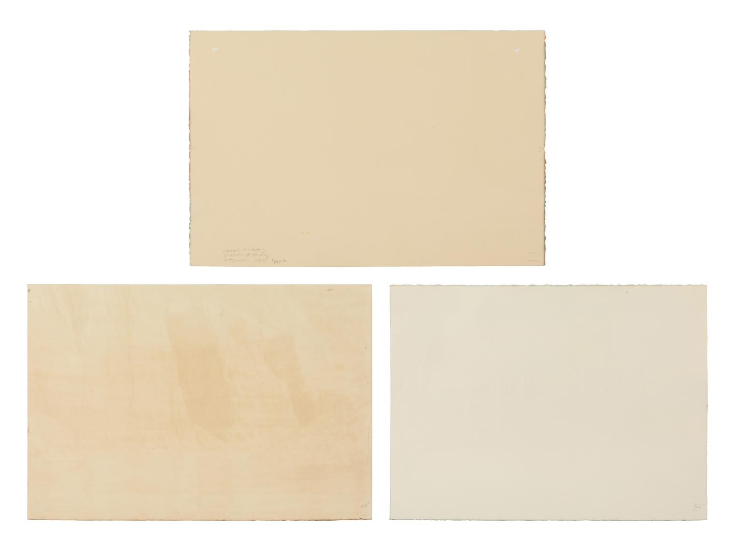 Three Works: Dubendorff Morning , edition 24/80, Marble Canyon, edition 70/80 and Powell Love , edition 10/100