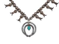 Navajo Squash Blossom Necklace