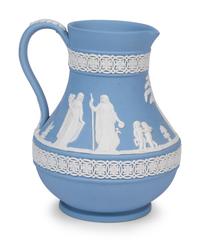 A Wedgewood Jasperware Pitcher