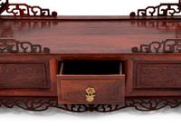 A Huanghuali Wood Brush Stand, Bijia