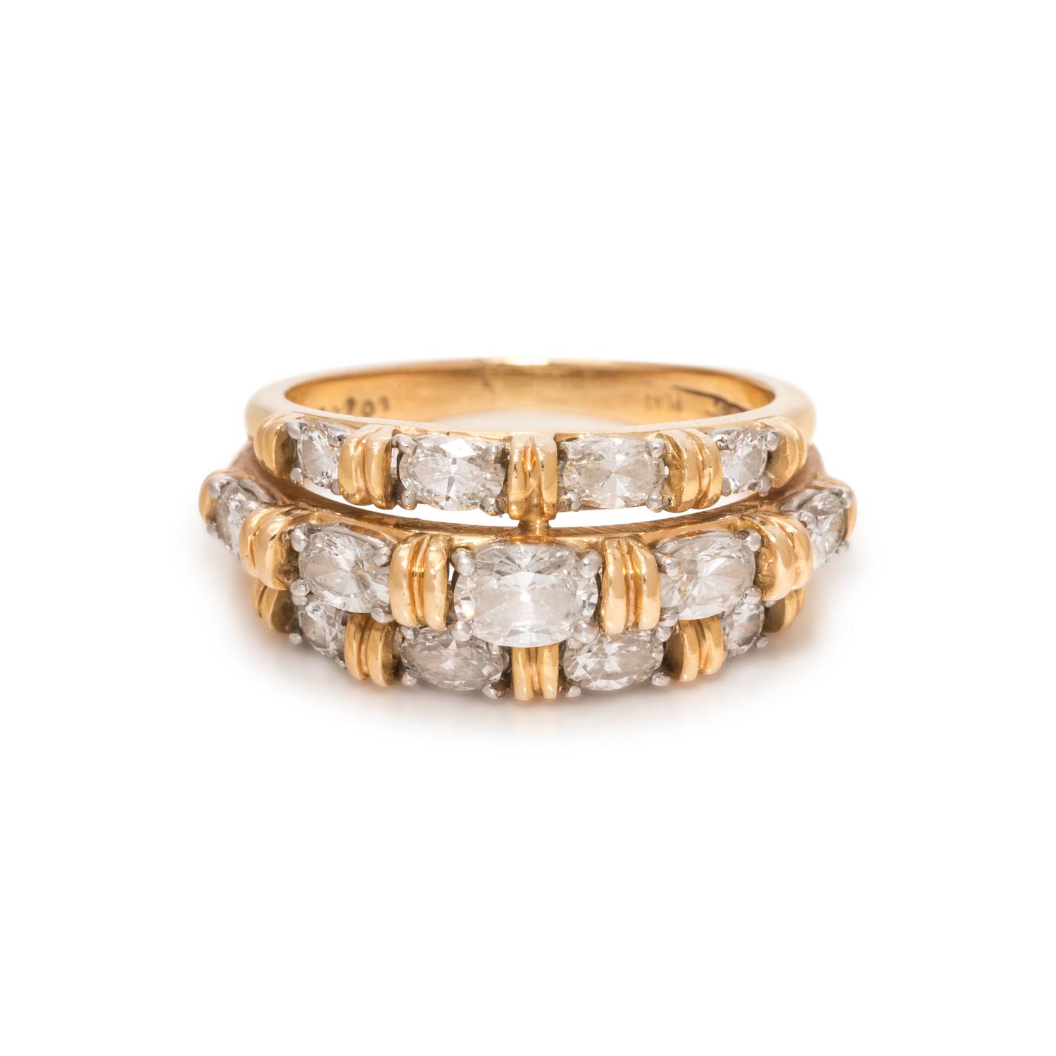 OSCAR HEYMAN & BROTHERS, DIAMOND RING