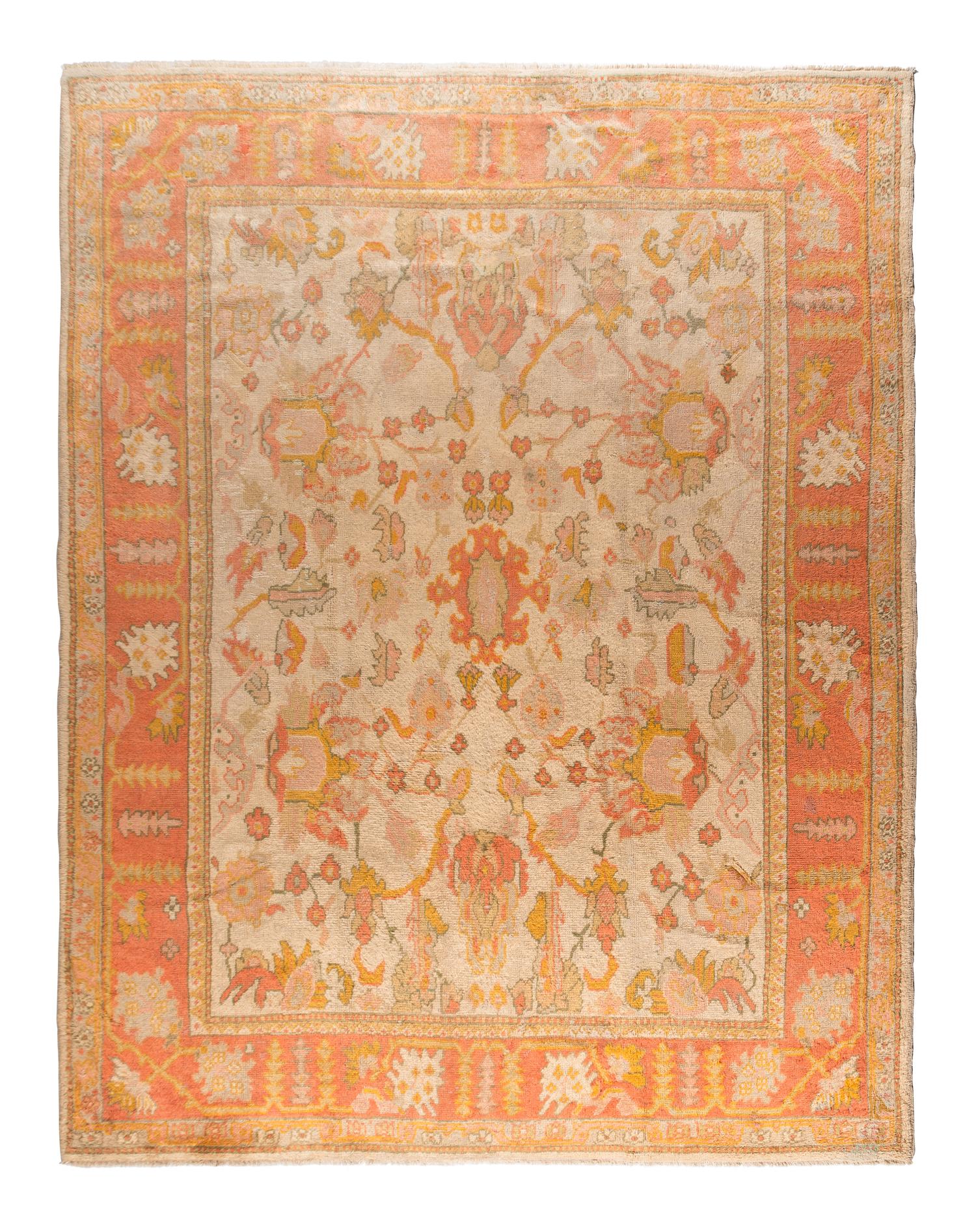 An Oushak Wool Rug