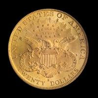 A United States 1888-S Liberty Head $20 Gold Coin