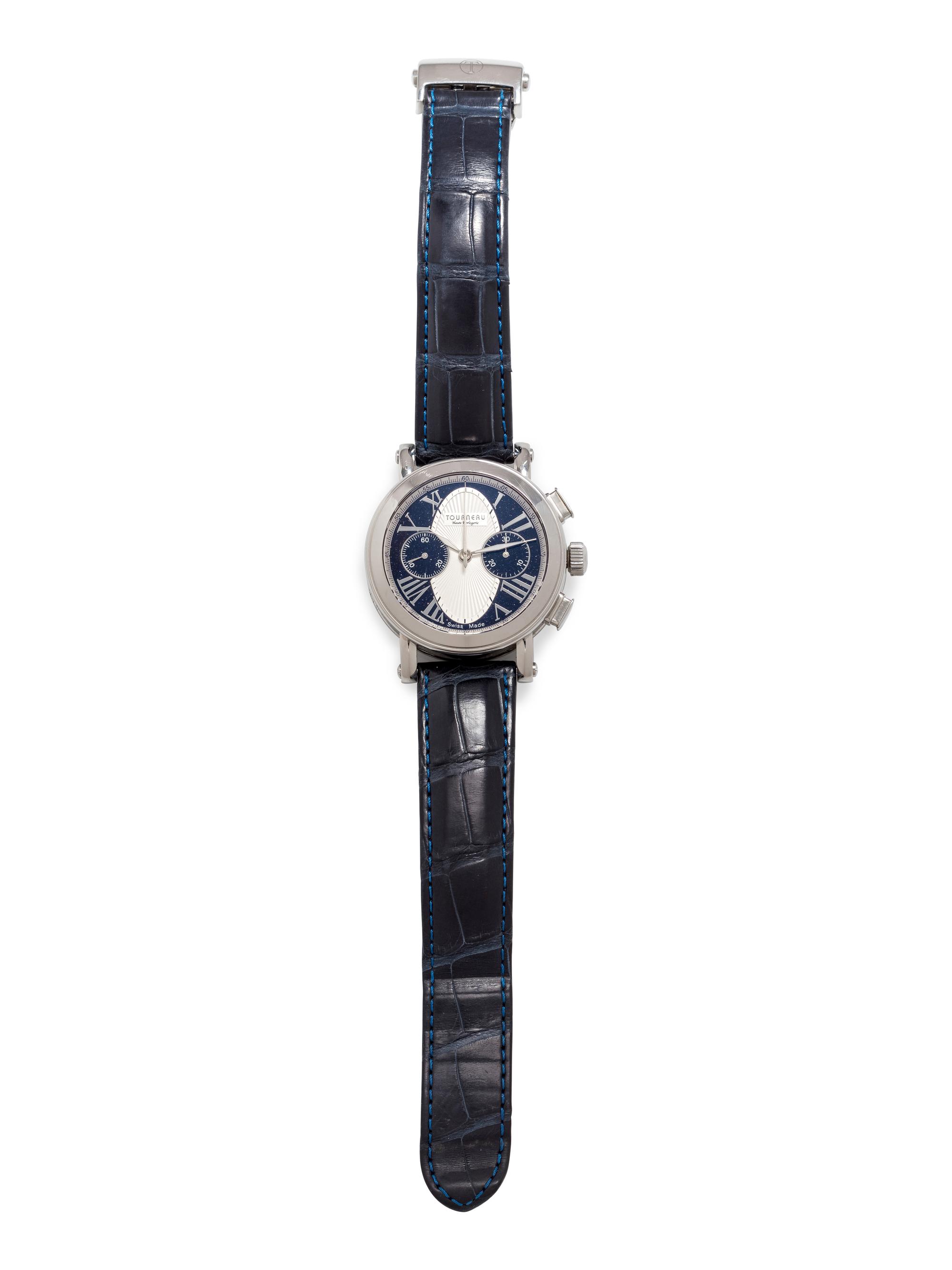 Tourneau, Limited Edition Stainless Steel 'Gotham Aurora Krome' Wristwatch