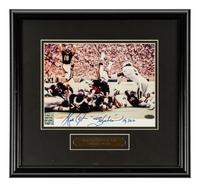 A Walter Payton Signed Autograph Photo With Multiple Inscriptions (Beckett Authentication Services)
