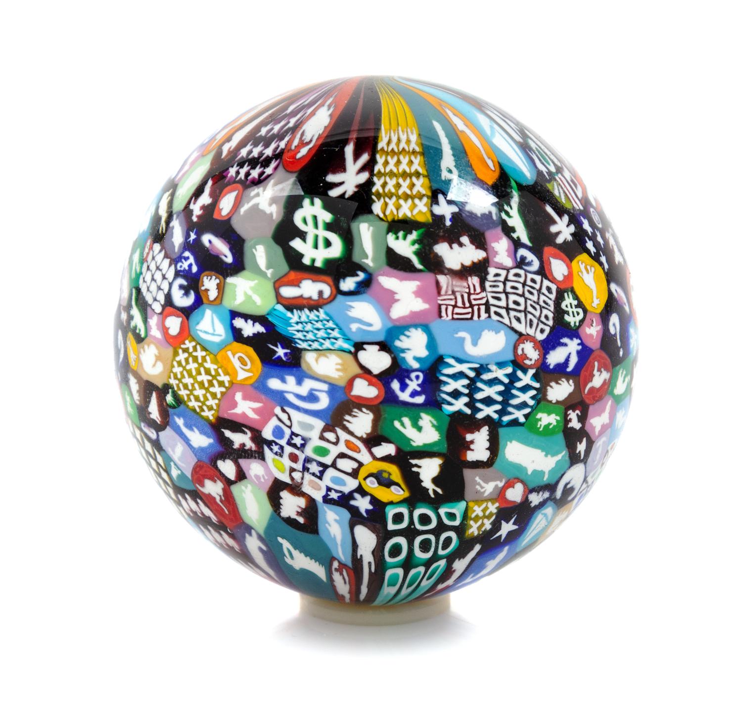 Ro Purser, (American, 20th Century), Millefiori Marble