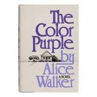 Walker, Alice (b. 1944). The Color Purple . New York and London: Harcourt Brace Jovanovich, 1982.