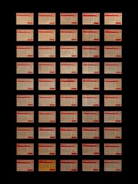 A Partial Set of 1954 Bowman Baseball Cards (153/224)