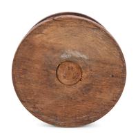A Turned Cherry Spool Caddy