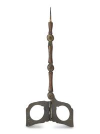 A Bradley and Hubbard Metal Candlestick