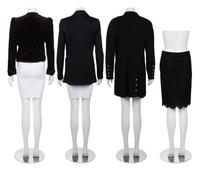 Four Designer Items: Two Chanel Jackets, One Chanel Skirt, and One Yves Saint Laurent Jacket