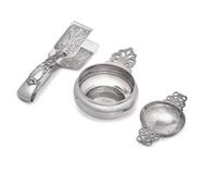 A Group of Nine Assorted Sterling Silver Tablewares
