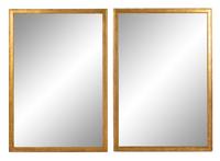 A Pair of Giltwood Mirrors