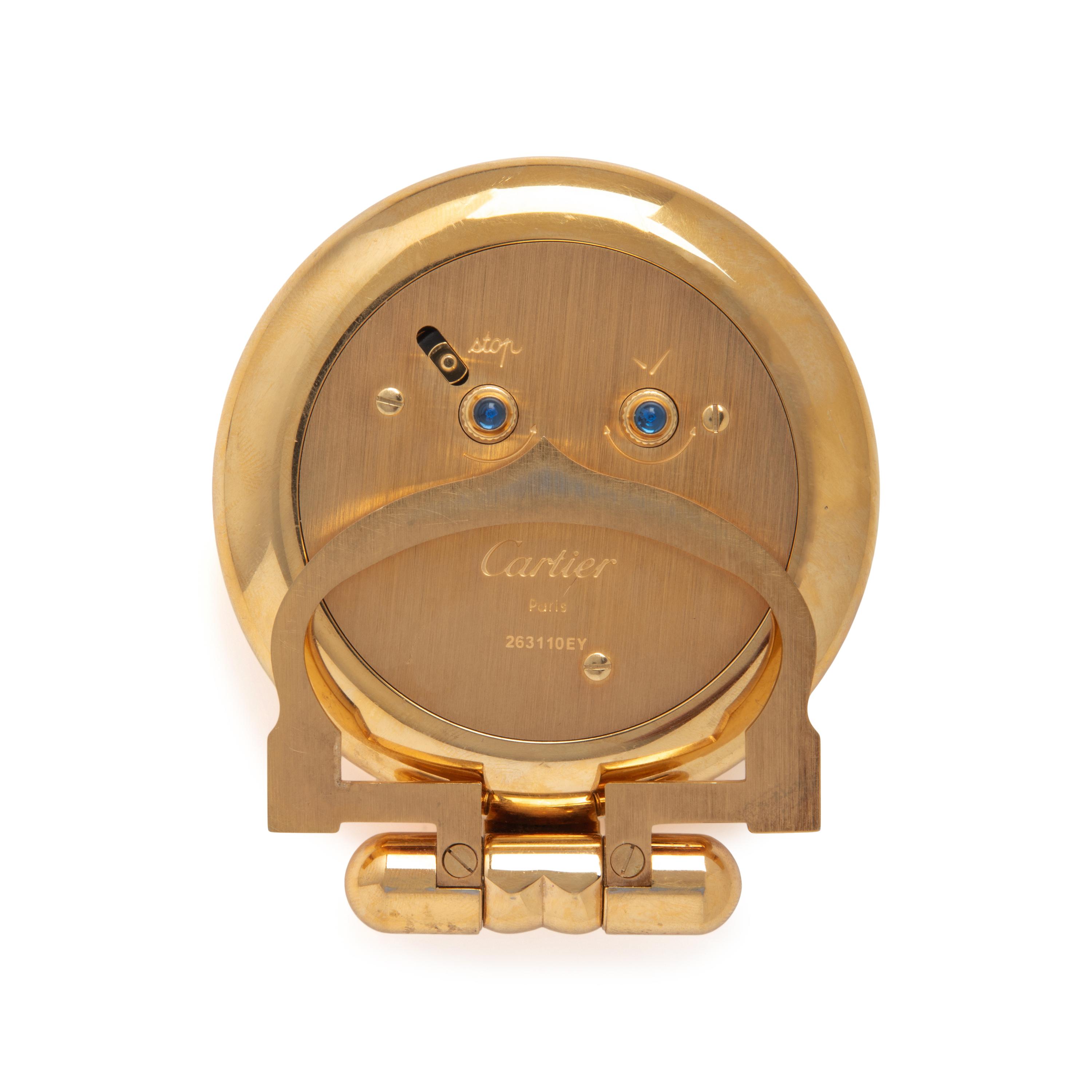 Cartier, Colisée Travel Clock
