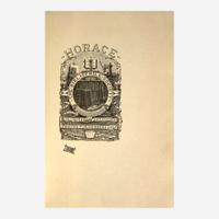 [Fine Bindings] Horace The Odes and Epodes of Horace