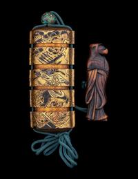 A Japanese Four-Case Lacquer Inro