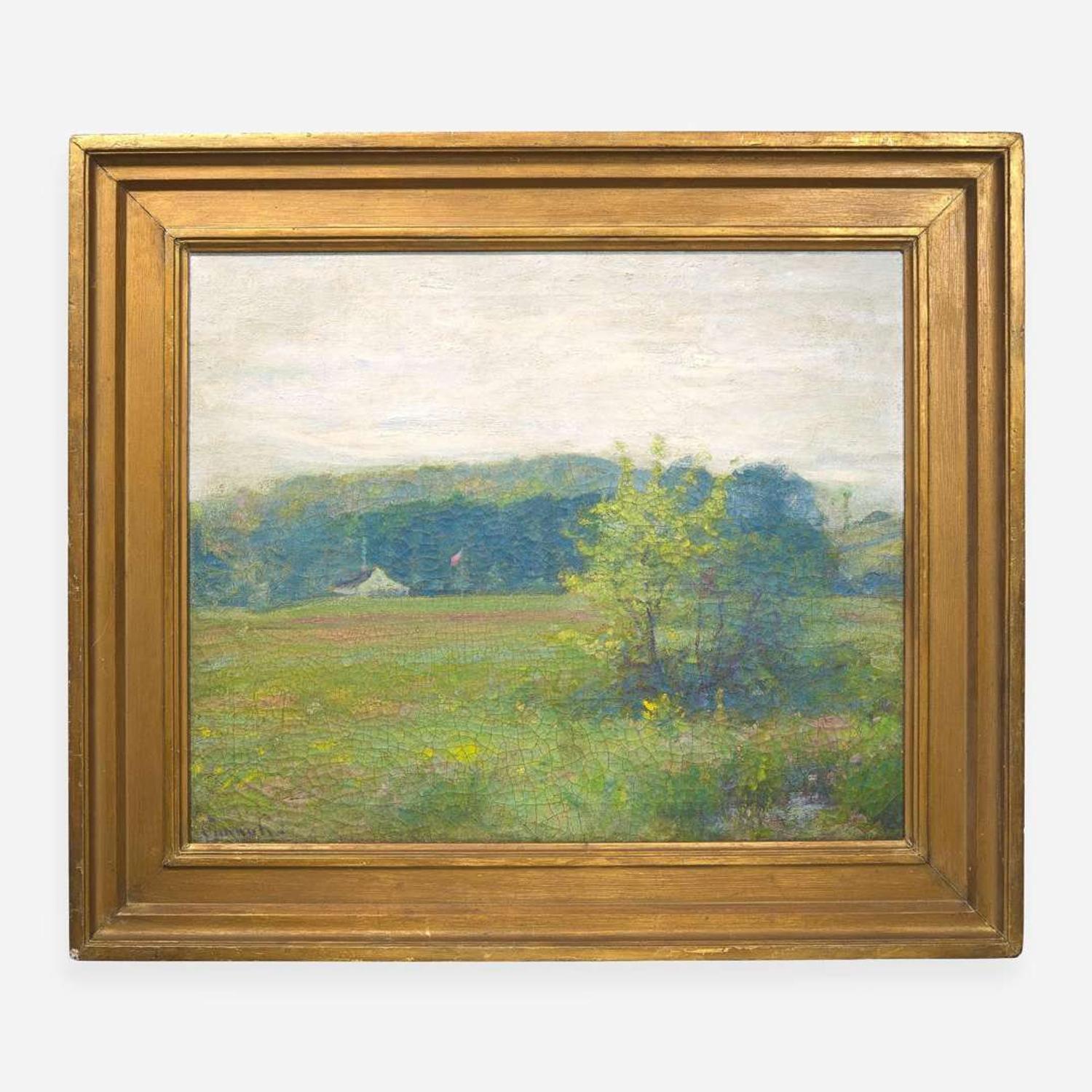 Robert Vonnoh (American, 1858-1933) Spring in the Meadow