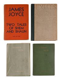 JOYCE, James (1882-1941). A group of 5 FIRST EDITIONS, comprising: