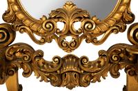 A Rococo Style Giltwood Cheval Mirror — EARLY 20TH CENTURY