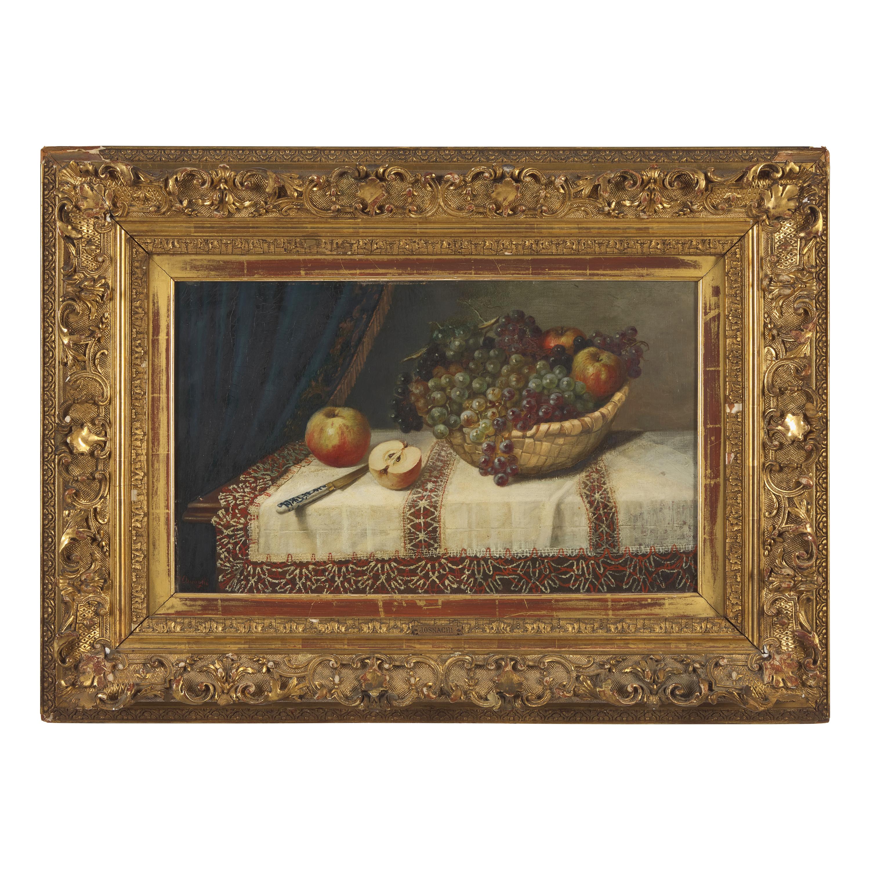 Josefine Osnaghi (Austrian, 1861-1939) — Tabletop Still Lifes