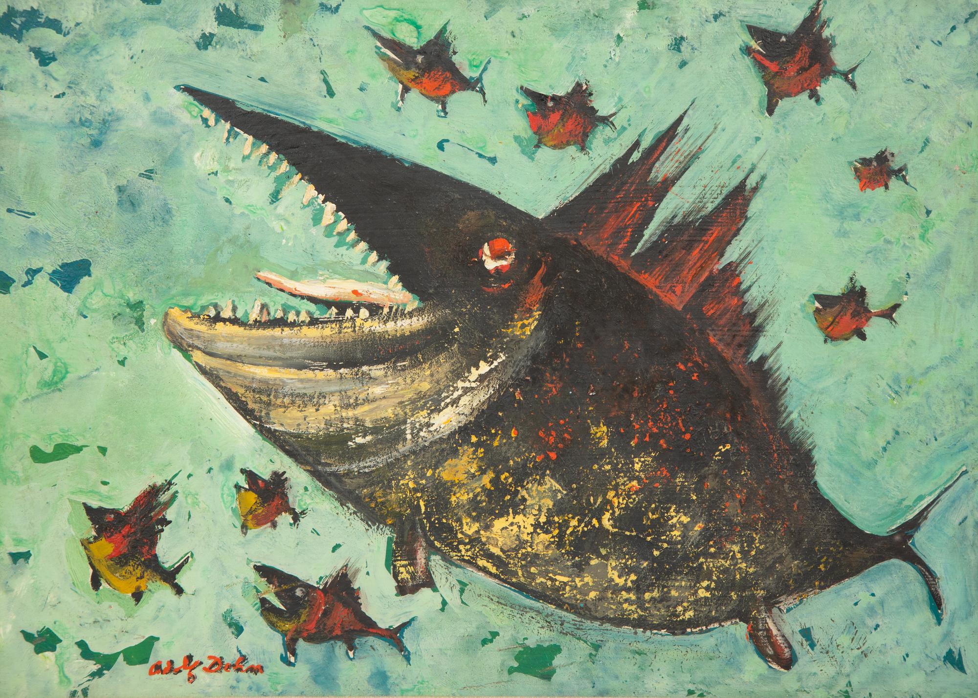 Laughing Fish , 1955