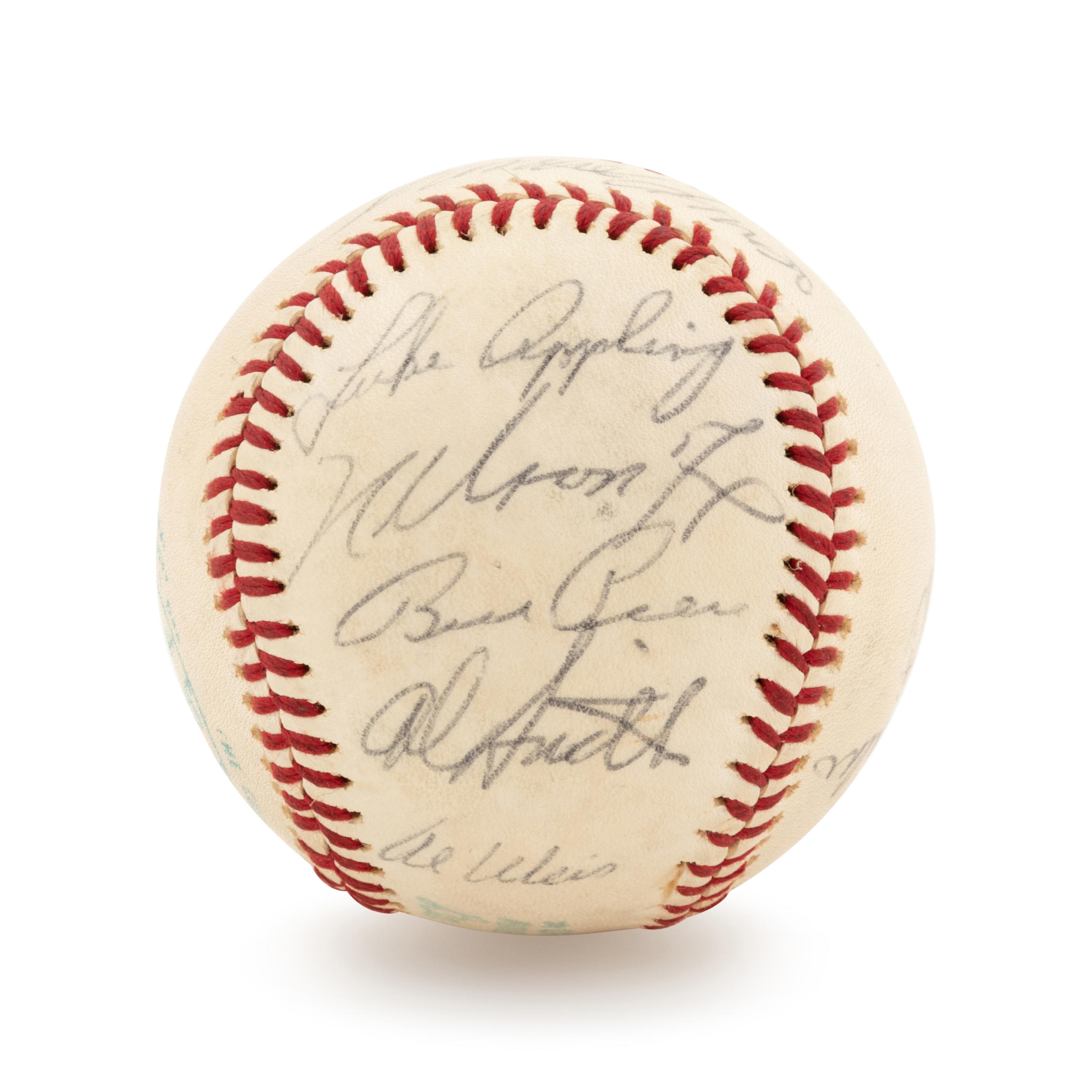 A 1950s Chicago White Sox Signed Baseball Including Nellie Fox and Luke Appling