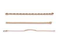COLLECTION OF YELLOW GOLD BRACELETS
