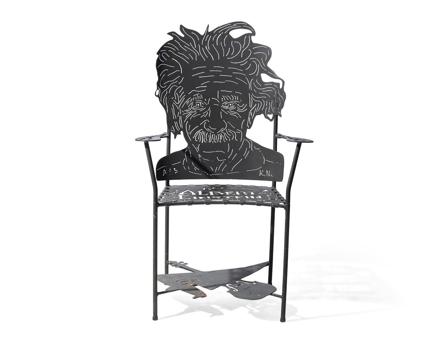 Niemi, Ries. Commemorative Metal Albert Einstein Chair