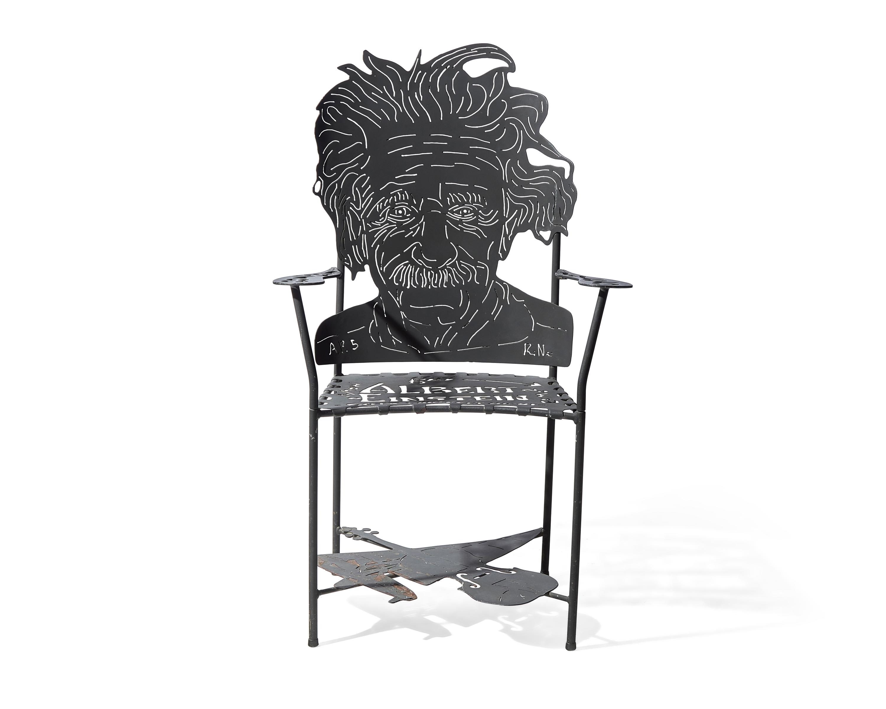 Niemi, Ries. Commemorative Metal Albert Einstein Chair