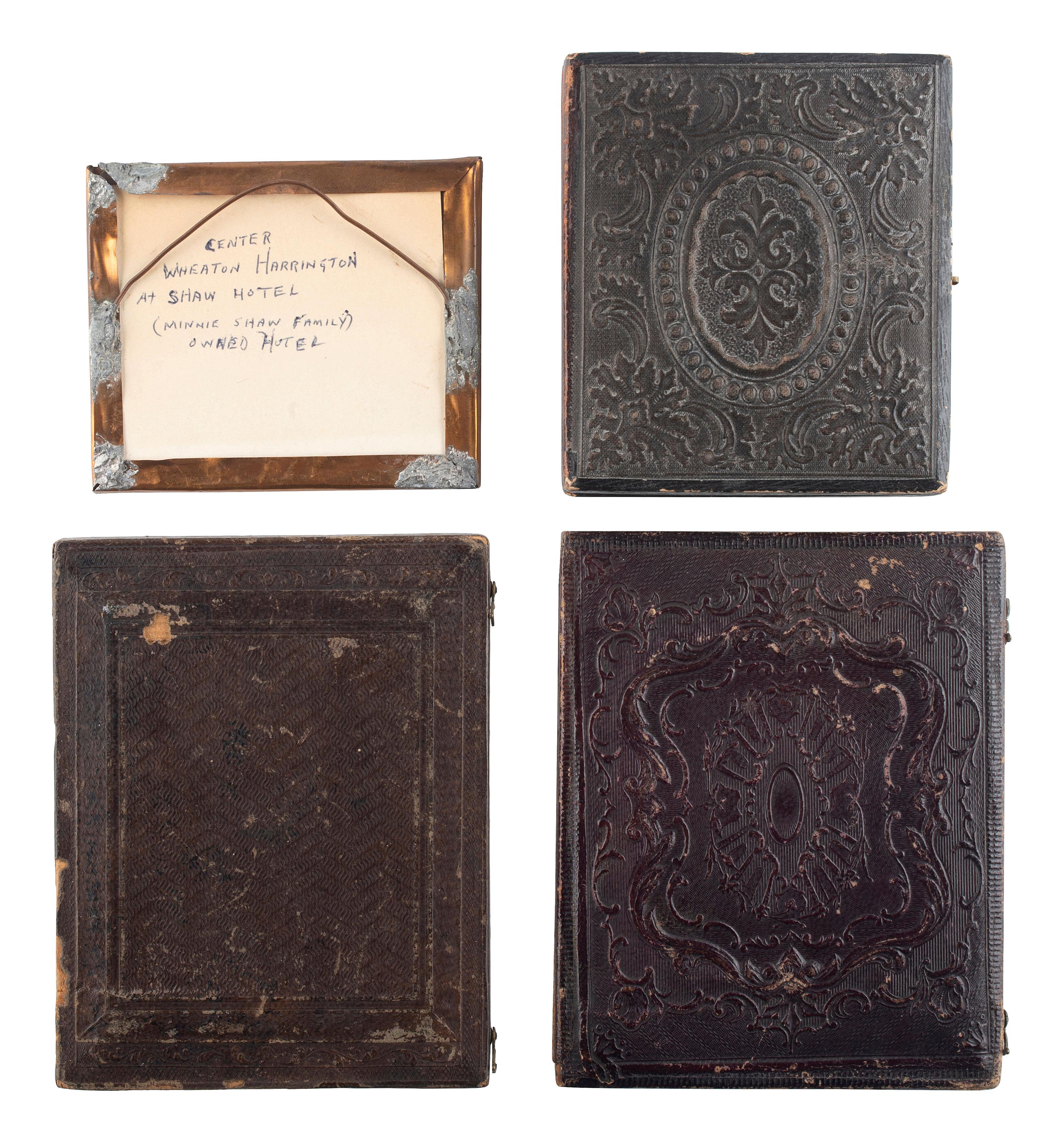 [EARLY PHOTOGRAPHY]. A group of 13 daguerreotypes of families, incl. several portraits of women and children.