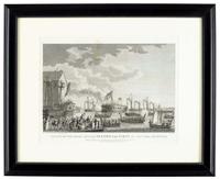 John James Barralet (1747-1815) After William H. Morgan (19th century) "launch of the steam frigate fulton the first, at new york, 29th oct. 1814"